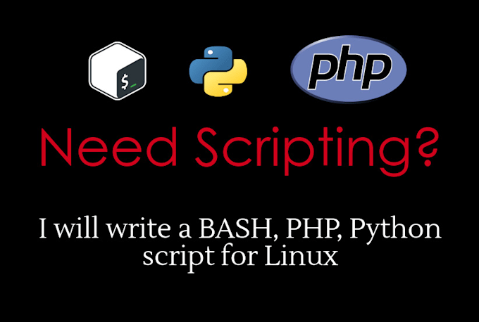 write bash, php, python, or golang code