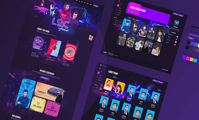 do professional figma landing page or website design