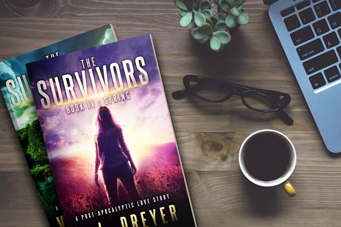 Create a 3d render of your 2d book cover by Vldreyer