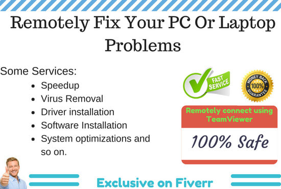 remotely fix, optimize, and speed up your windows PC