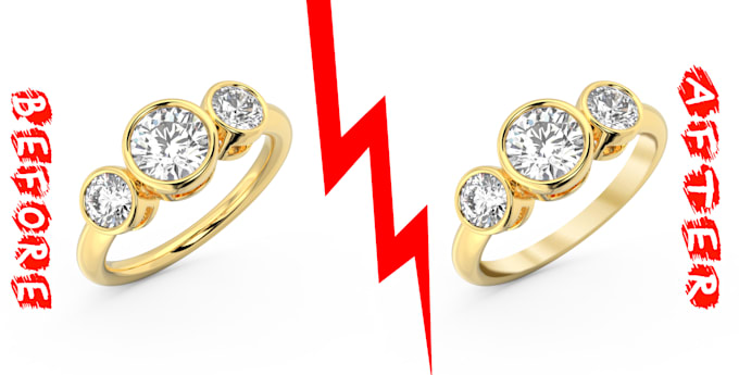 retouch and enhance jewellery photos