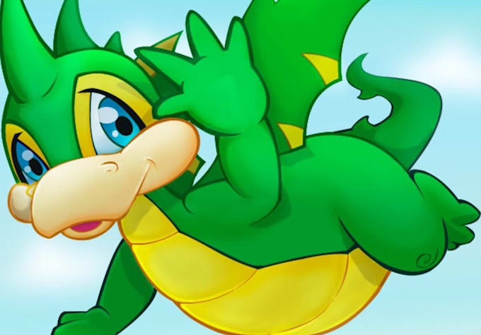 draw any cartoon style in vector