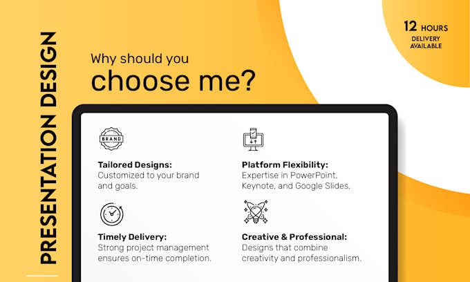design a professional and sleek powerpoint presentation