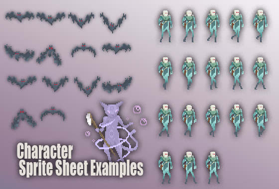 Create pixel art for your game by Aizendesign | Fiverr