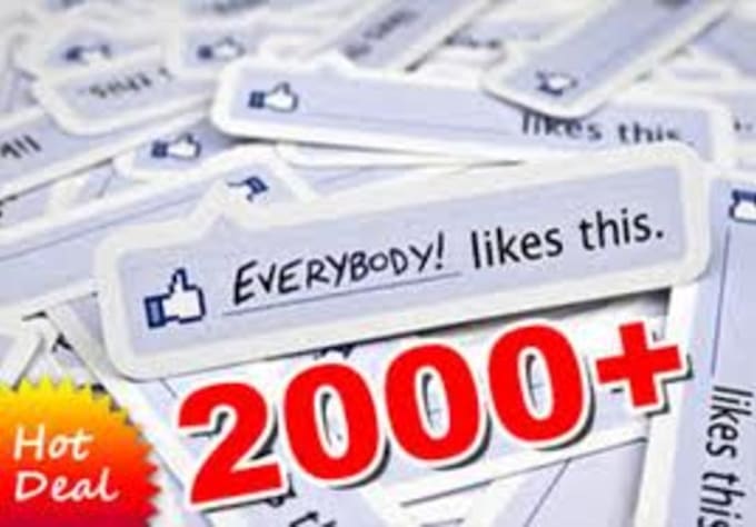do 2000 likes for your facebook in 1 Day