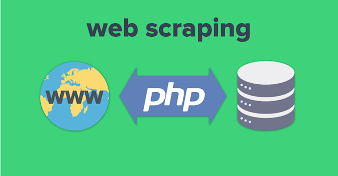 develop php script to parse scrap a web page