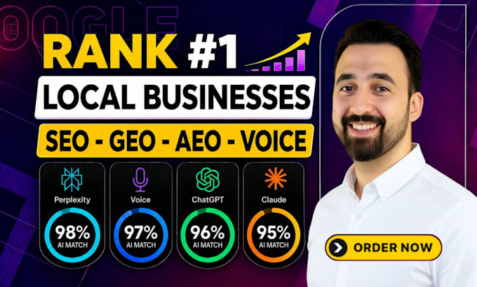 optimize local business for google ai, voice search, aeo and GEO SEO