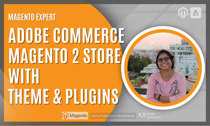 setup adobe commerce magento 2 store with theme, plugins