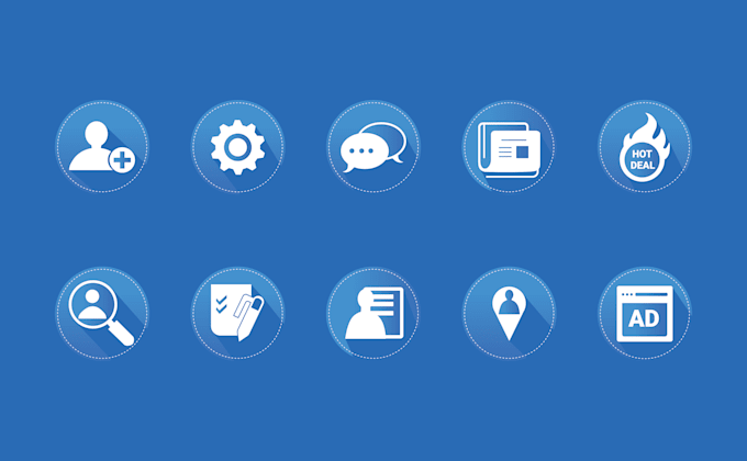 design professional app icons, web icons and icon sets