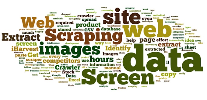 scrape a website for you