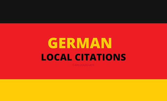 create high quality german local citation backlinks