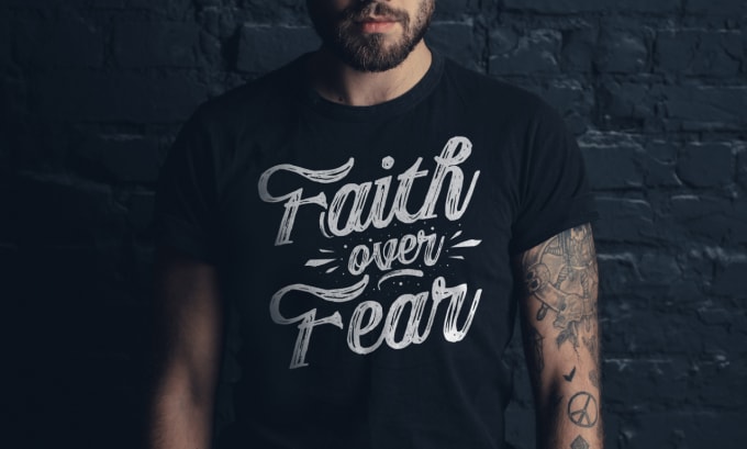 Hire a freelancer to create mind blowing typography tshirt design