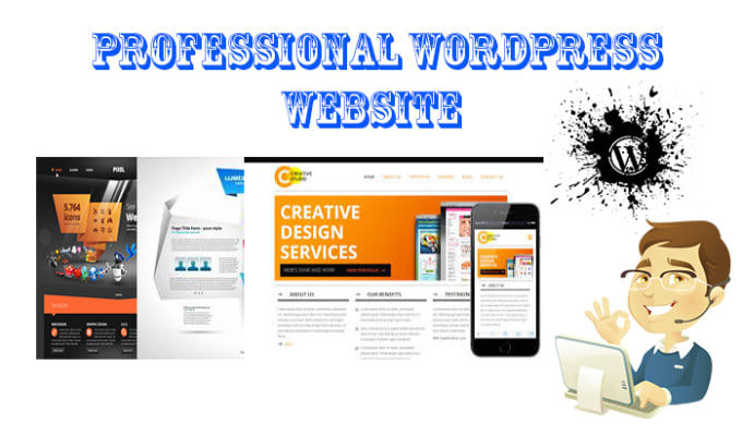 Create a professional wordpress website by Saiem_khan