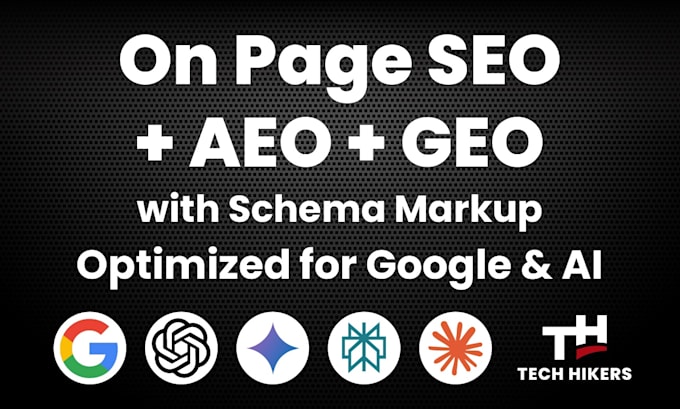 do GEO aeo and website onpage SEO optimization of wordpress, shopify with yoast
