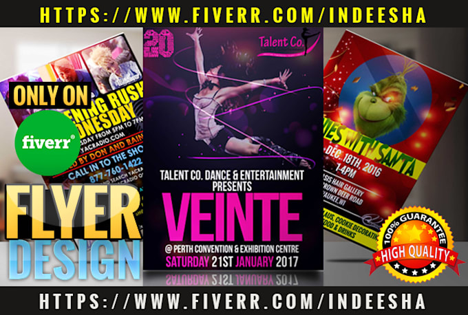 design custom flyer design in 24h