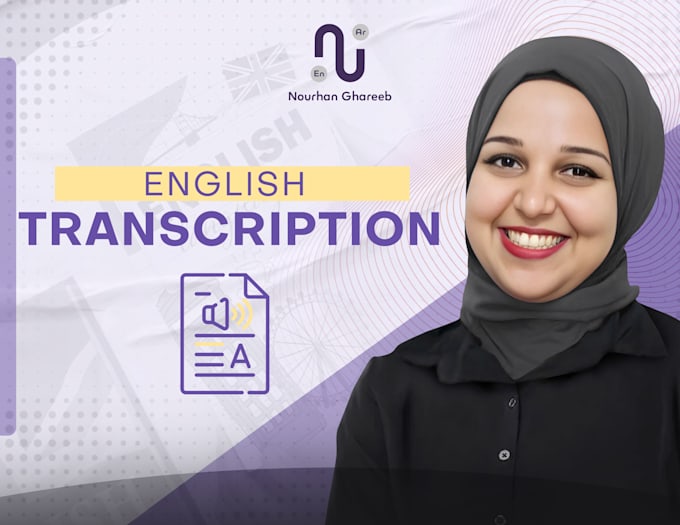 provide fast and accurate transcription in english or arabic