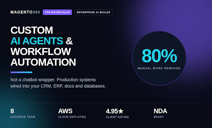 build custom ai agents rag chatbots and workflow automation