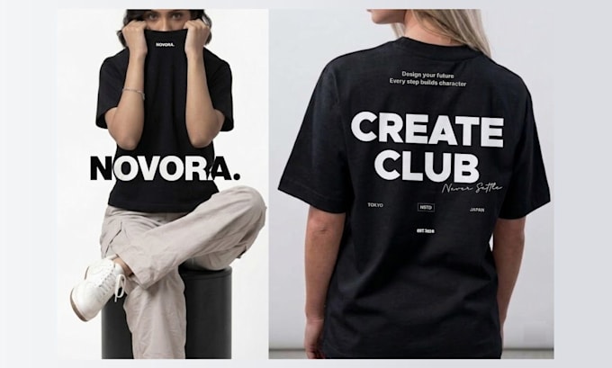 create premium minimalist t shirt designs