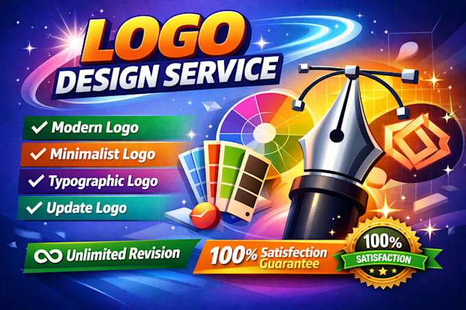 design a modern, minimalist, and typographic logo