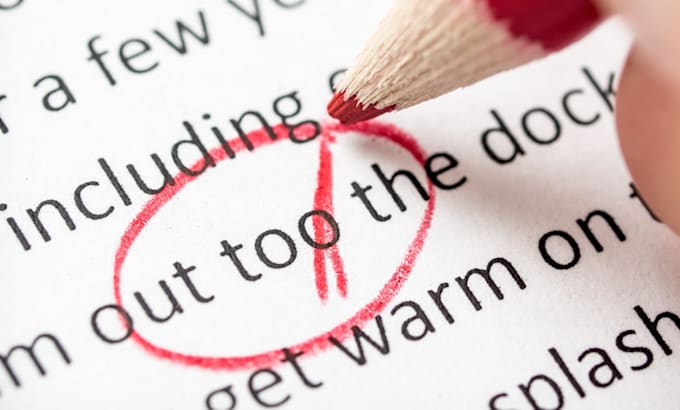 proofread and edit your screenplay
