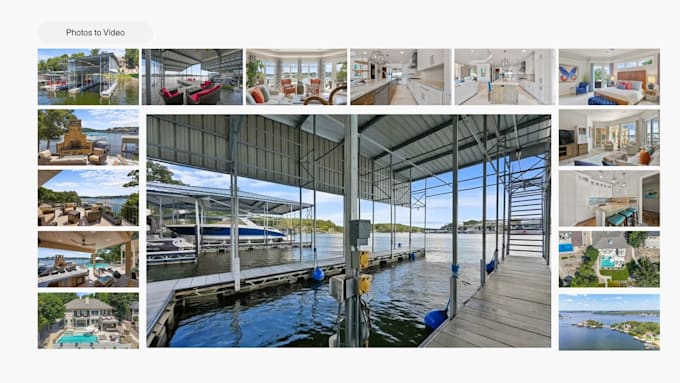 create an ai powered property showcase video reel from your listing photos