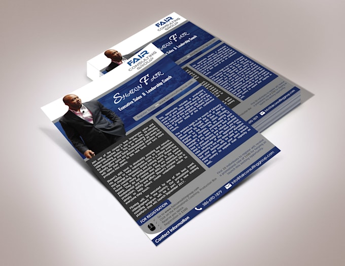 design professional speaker one sheet, epk, media kit, press kit