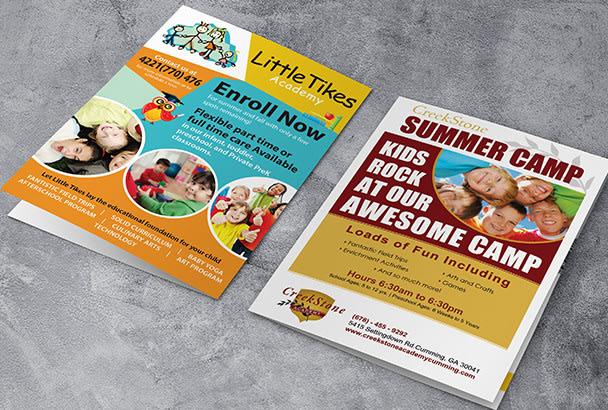 design clean and professional flyer just in 24 hrs