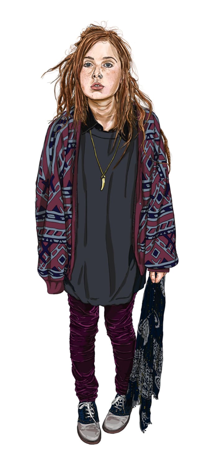 Do A Full Body Drawing Of A Person By Lucatiel