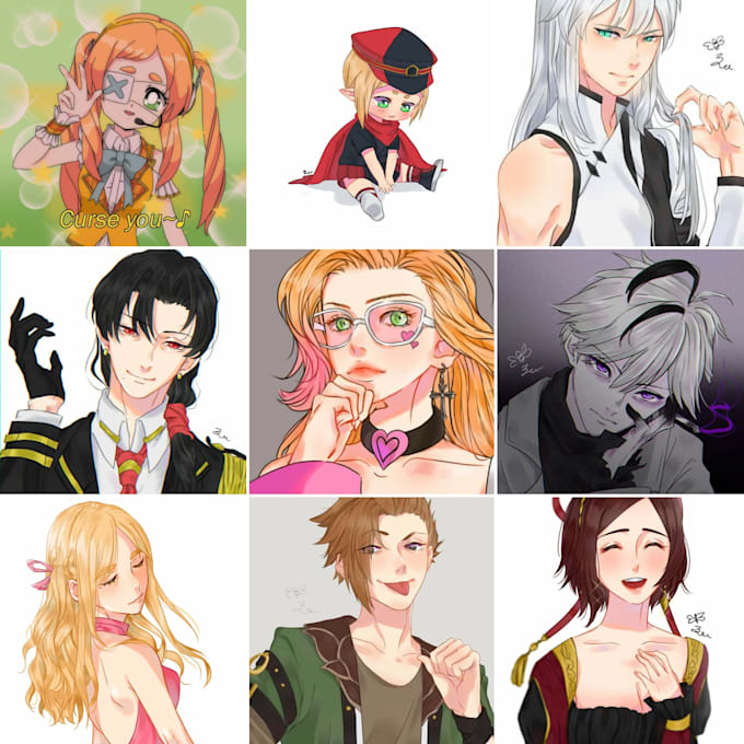 anime fanart character for you