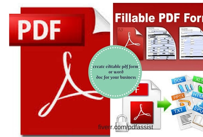 professionally create fillable pdf form