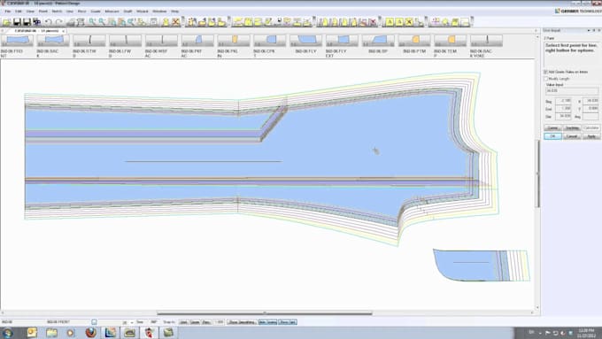 make Cad Patterns and Grading for your Fashion line
