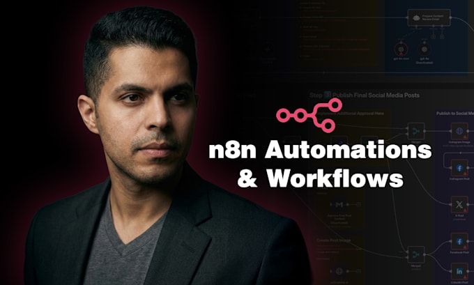 build advanced n8n automation workflows and ai agents