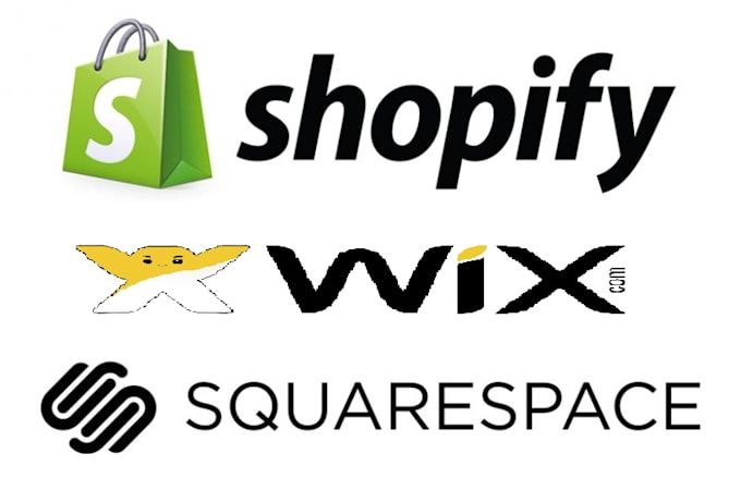 connect your domain to shopify, wix or squarespace
