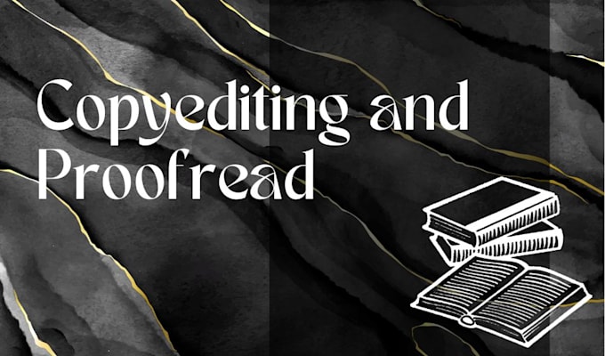 copyedit and proofread your book or content