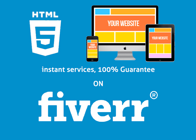 Html coding beautiful website by Arunkoshti | Fiverr