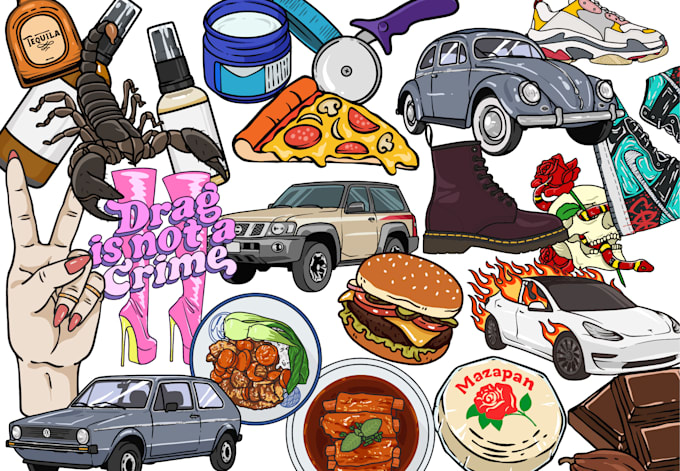 create costumized cartoon illustration