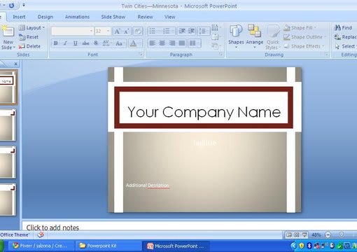 Make you a custom powerpoint template by Jalzona Fiverr Make you a custom powerpoint template by Jalzona Fiverr