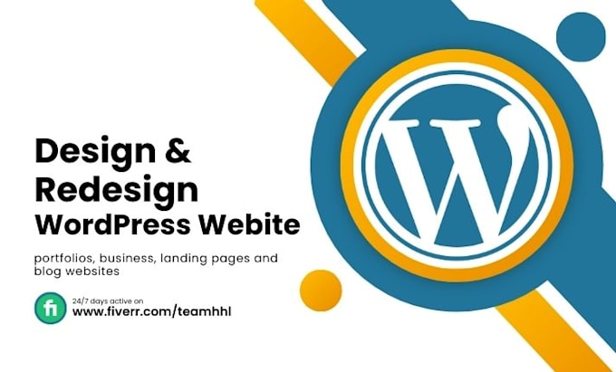 design or redesign your wordpress website