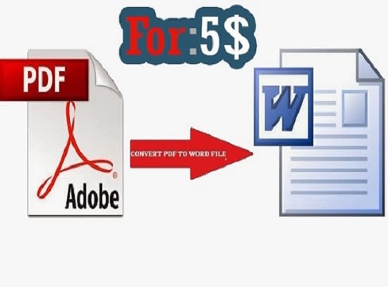 Convert pdf to word or powerpoint by Abdulmuhaimen53 | Fiverr