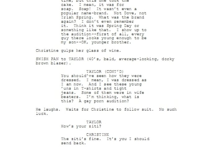 write a feature length screenplay