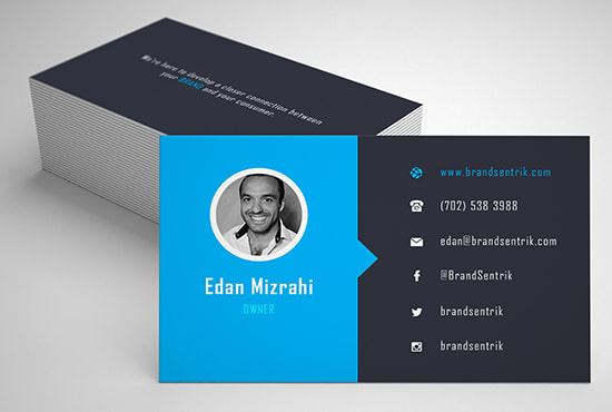 design creative and professional business cards