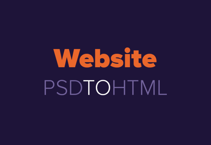 Convert A Psd Into Html And Css By Guycastell Fiverr