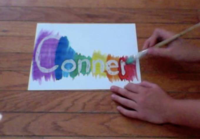 quickly paint your name, company name, or anything