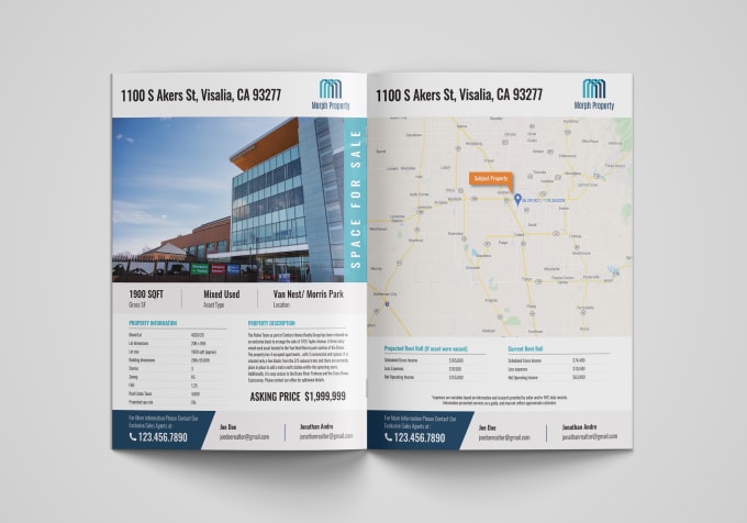 Design a commercial real estate offering memorandum by Mnolan77 Fiverr