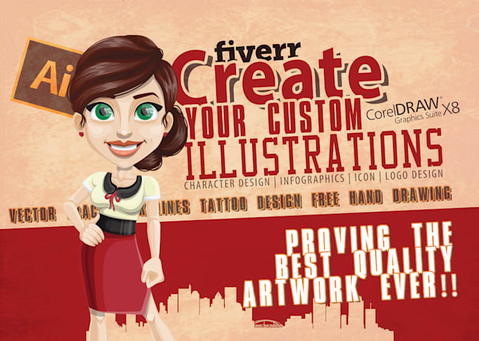 create illustrations in 24hrs