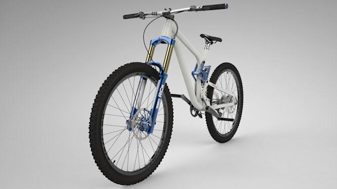 create a 3d model and high quality render