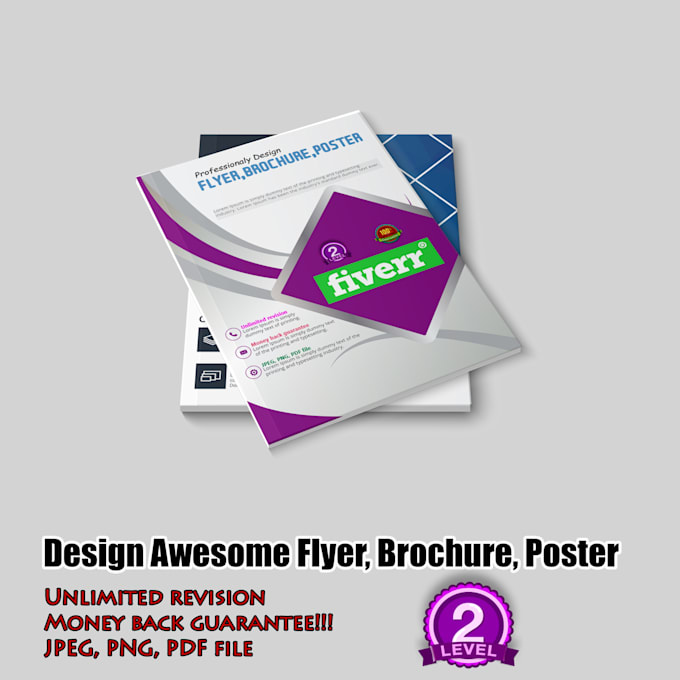 design awesome flyer, brochure, poster