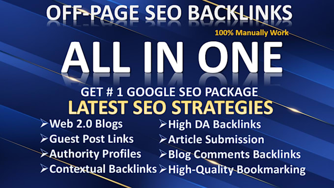 provide you all in one offpage SEO powerful unique service