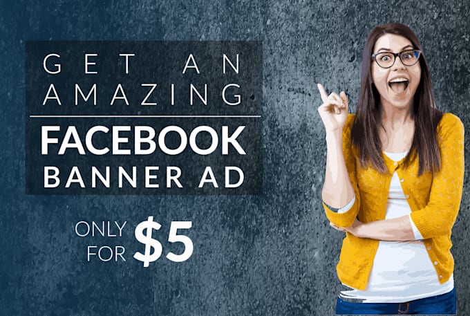 design an amazing facebook ad banner
