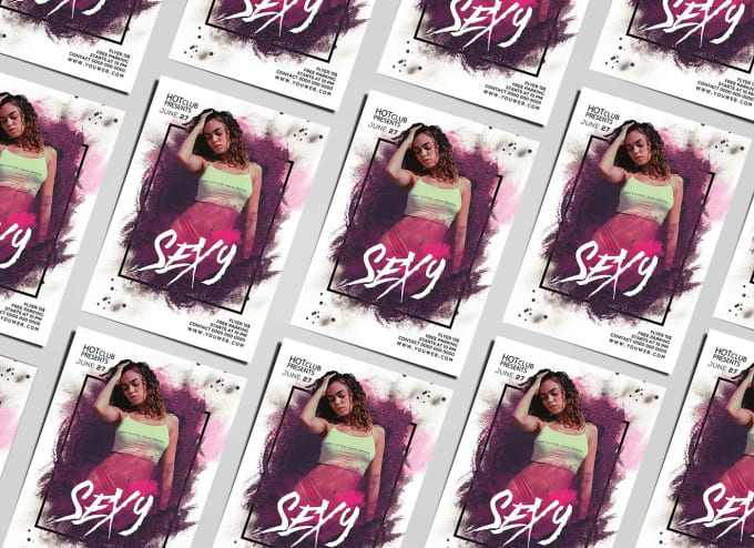 design party flyers and posters for your business
